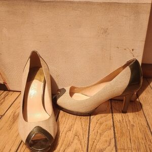 Vintage Cole Haan Peep-toe Heels